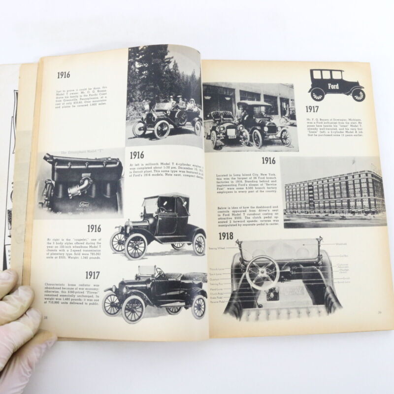 Antique Automobiles John Bentley Fawcett Car Book 75c 168 1952
