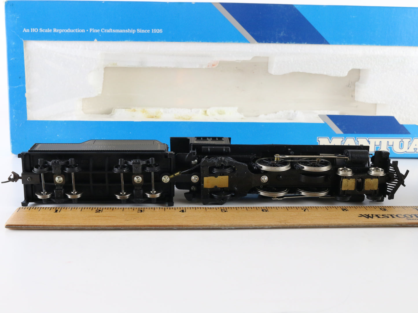 Mantua HO Southern 3510 Atlantic 4-4-2 Steam Locomotive and Tender