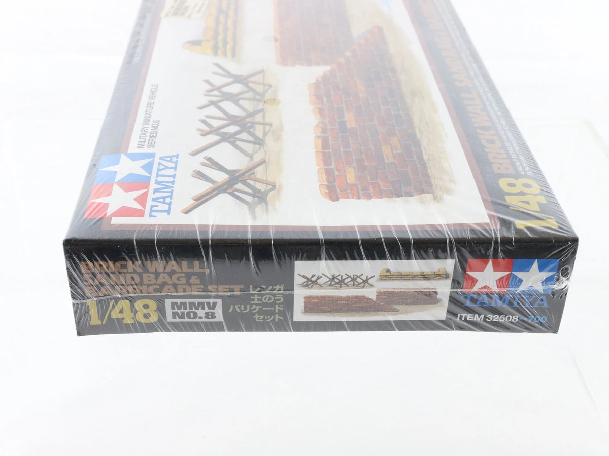 Brick Wall Sand Bag & Barricade Set Tamiya 1:48 32508 700 Sealed Accessories