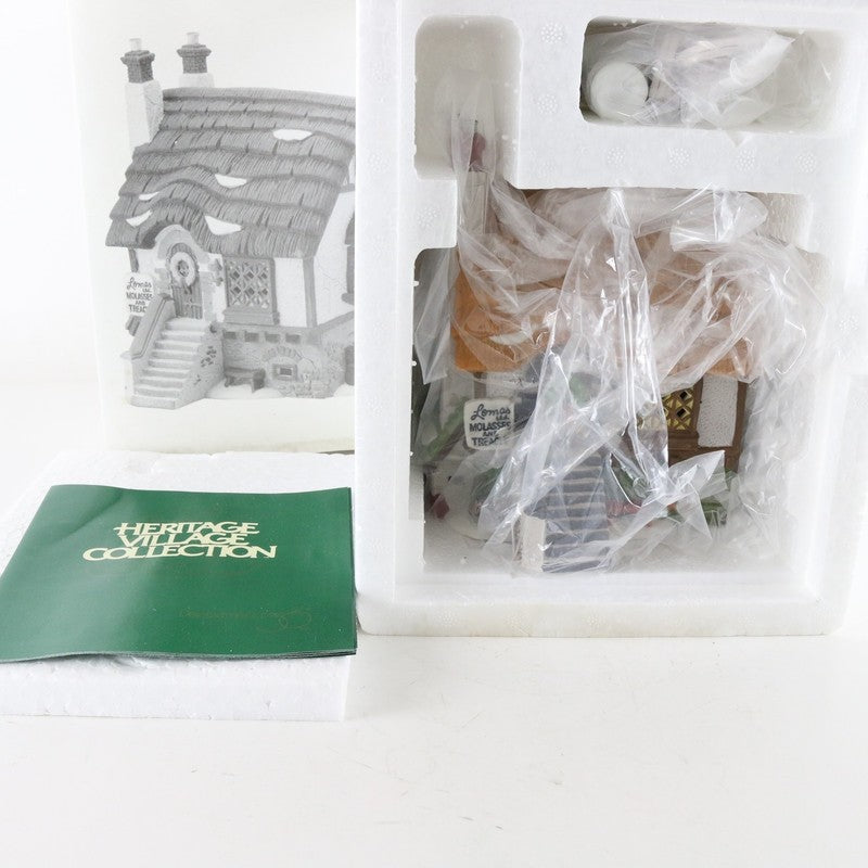 Dept 56 Dickens Heritage Village Lomas Ltd Molasses Christmas Building 5808-4