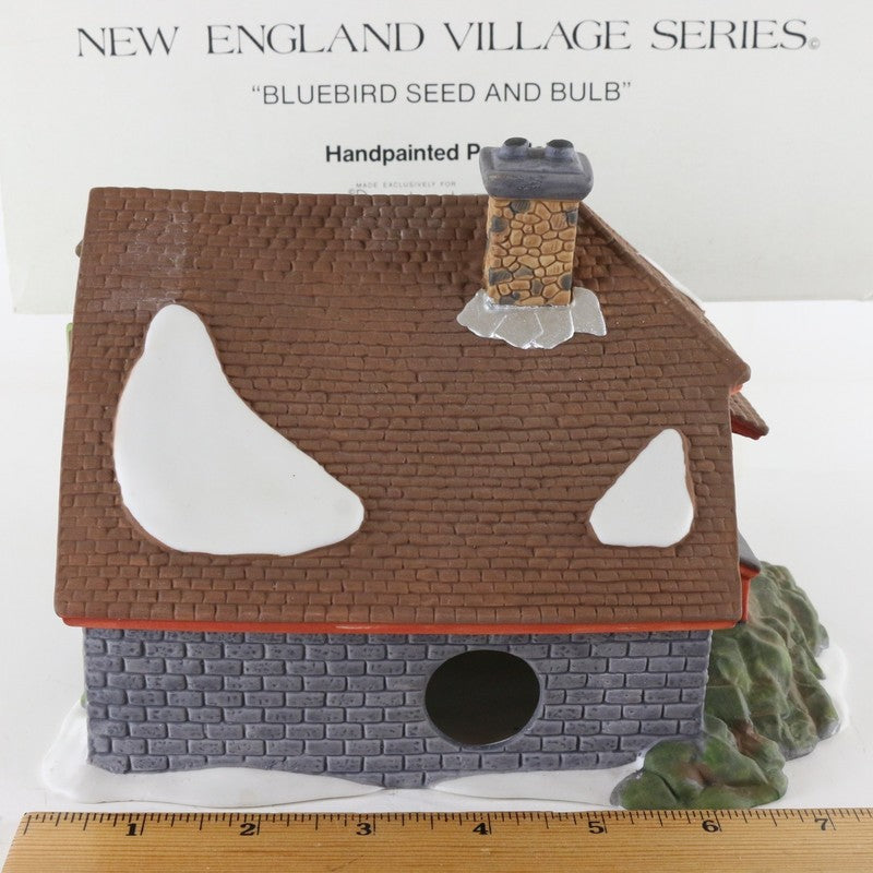 Dept 56 New England Heritage Village Bluebird Seed & Bulb Christmas 5642-1