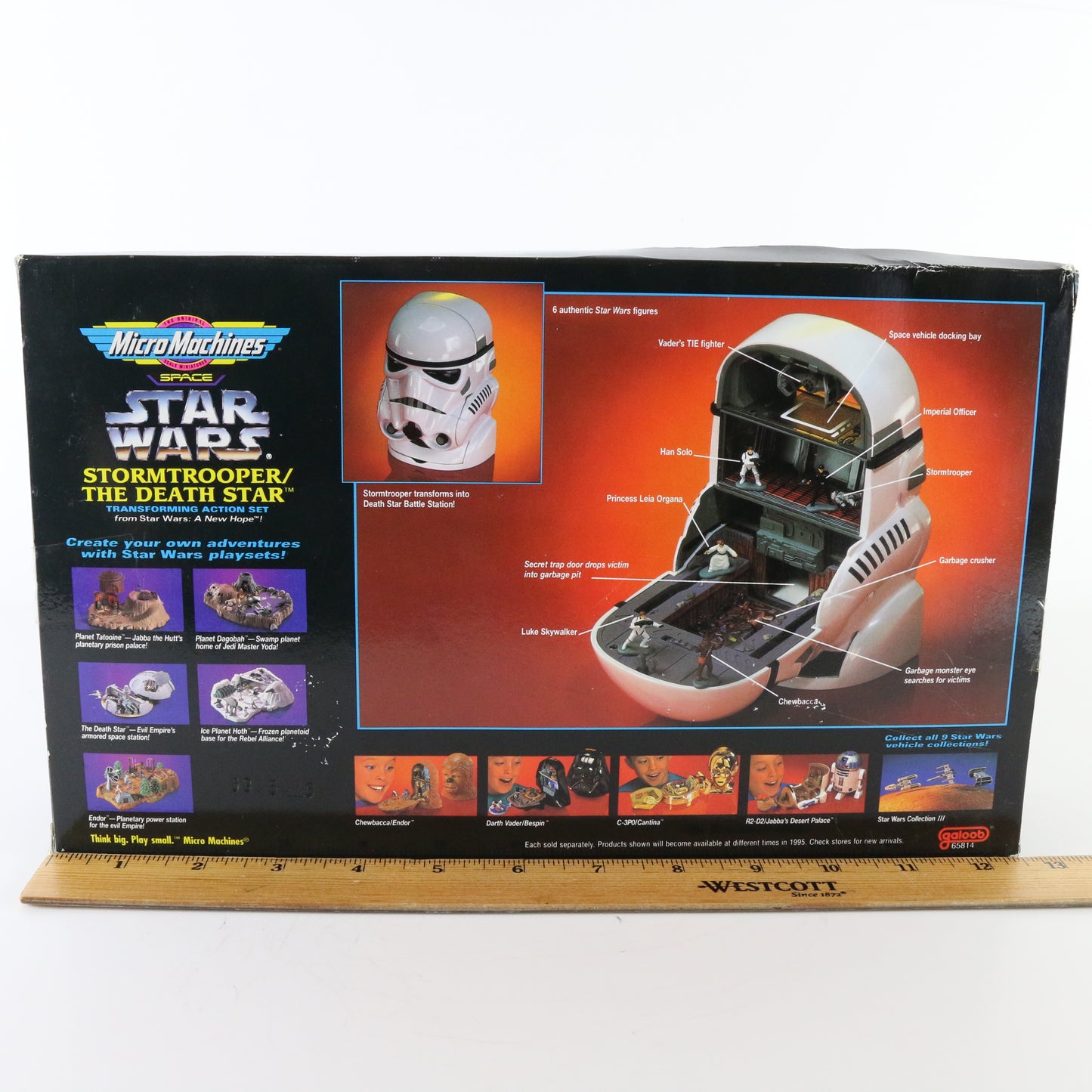 Micro Machines Star Wars Stormtrooper Death Star Action Set Galoob 65814