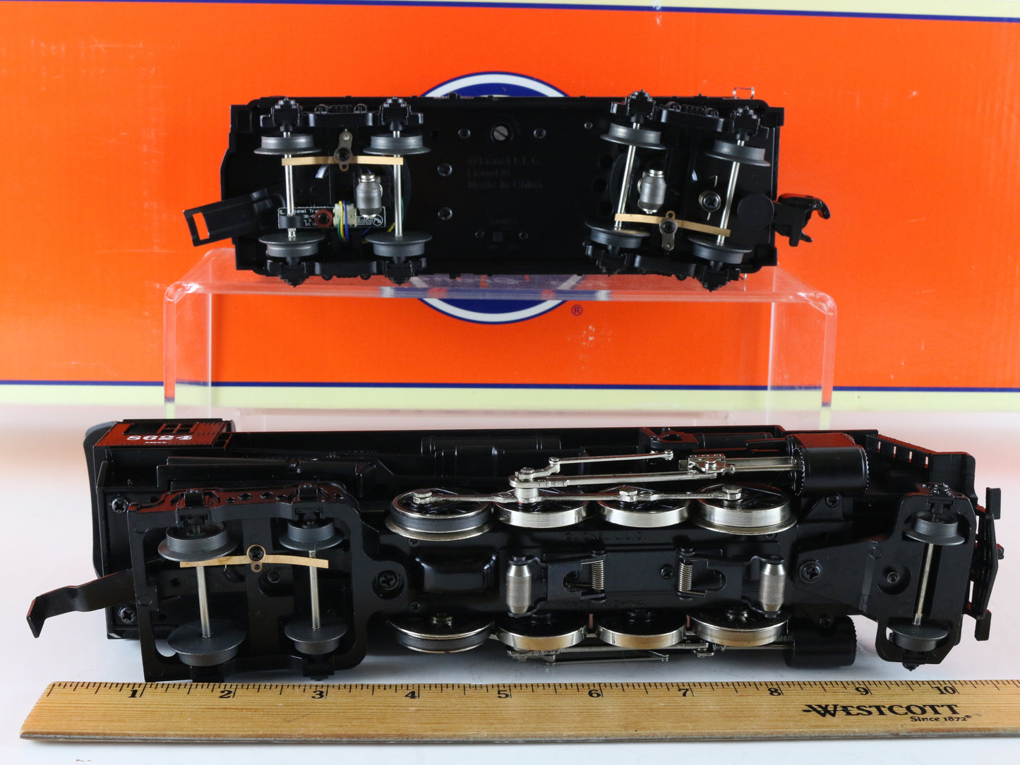 Lionel O 6-38624 Rio Grande 2-8-4 Berkshire Jr Steam Locomotive & Tender