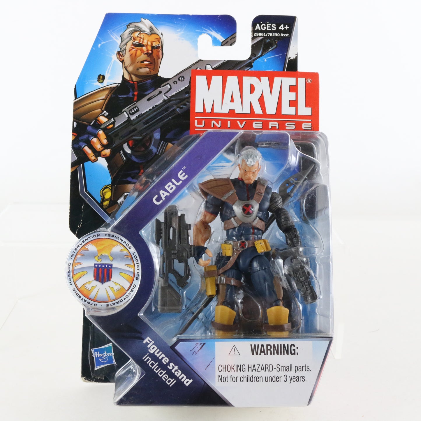 Marvel Universe Series 3 007 Cable 3.75" Action Figure Hasbro