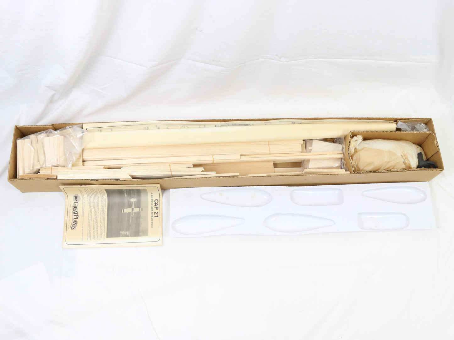Great Planes Cap 21 .40 Aerobatic 60" Wingspan Wood RC Kit