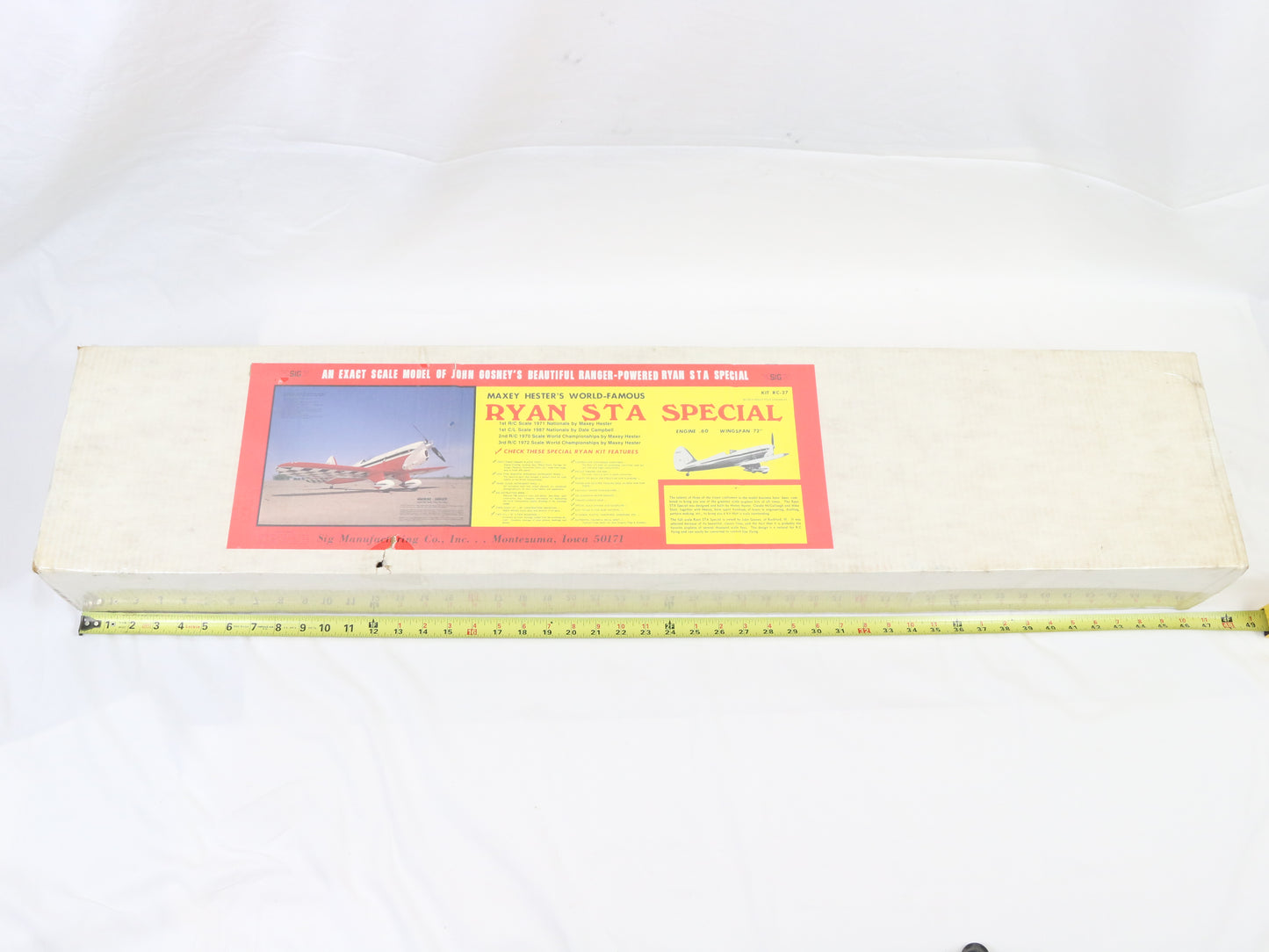 SIG Aircraft Ryan STA Special Maxey Hester Wood 72" Wingspan