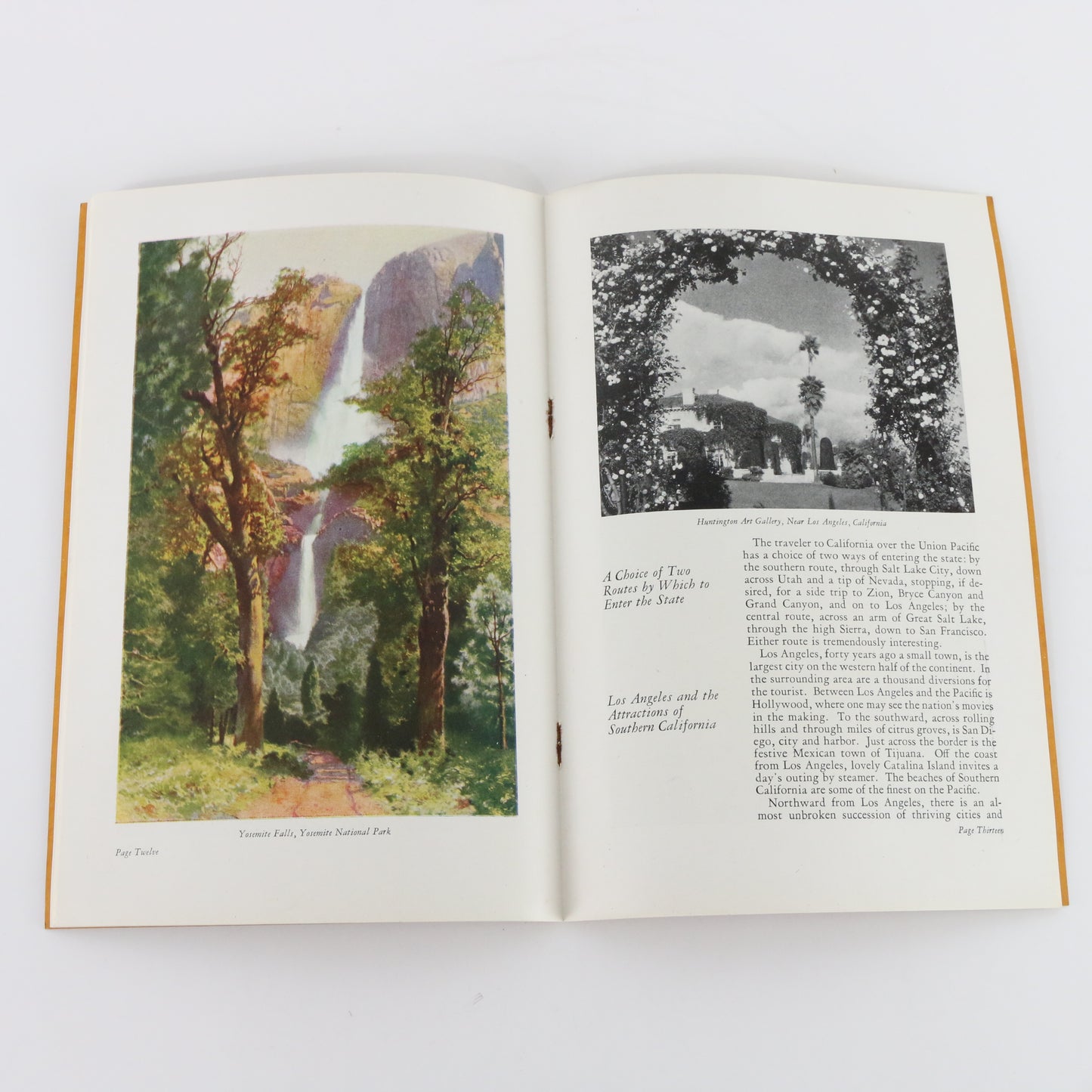 1931 Western Wonderlands Union Pacific Railroad Illustrated Travel Booklet