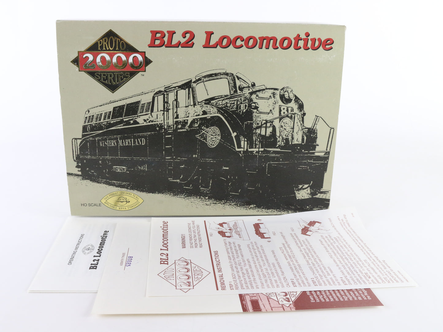 Proto 2000 HO C&O 1847 BL2 Diesel Locomotive