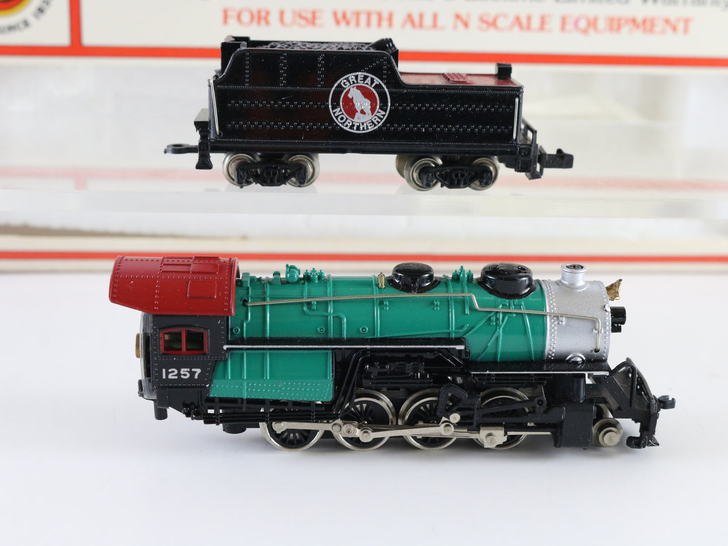 Bachmann N GN 1257 Consolidation 2-8-0 Steam Locomotive
