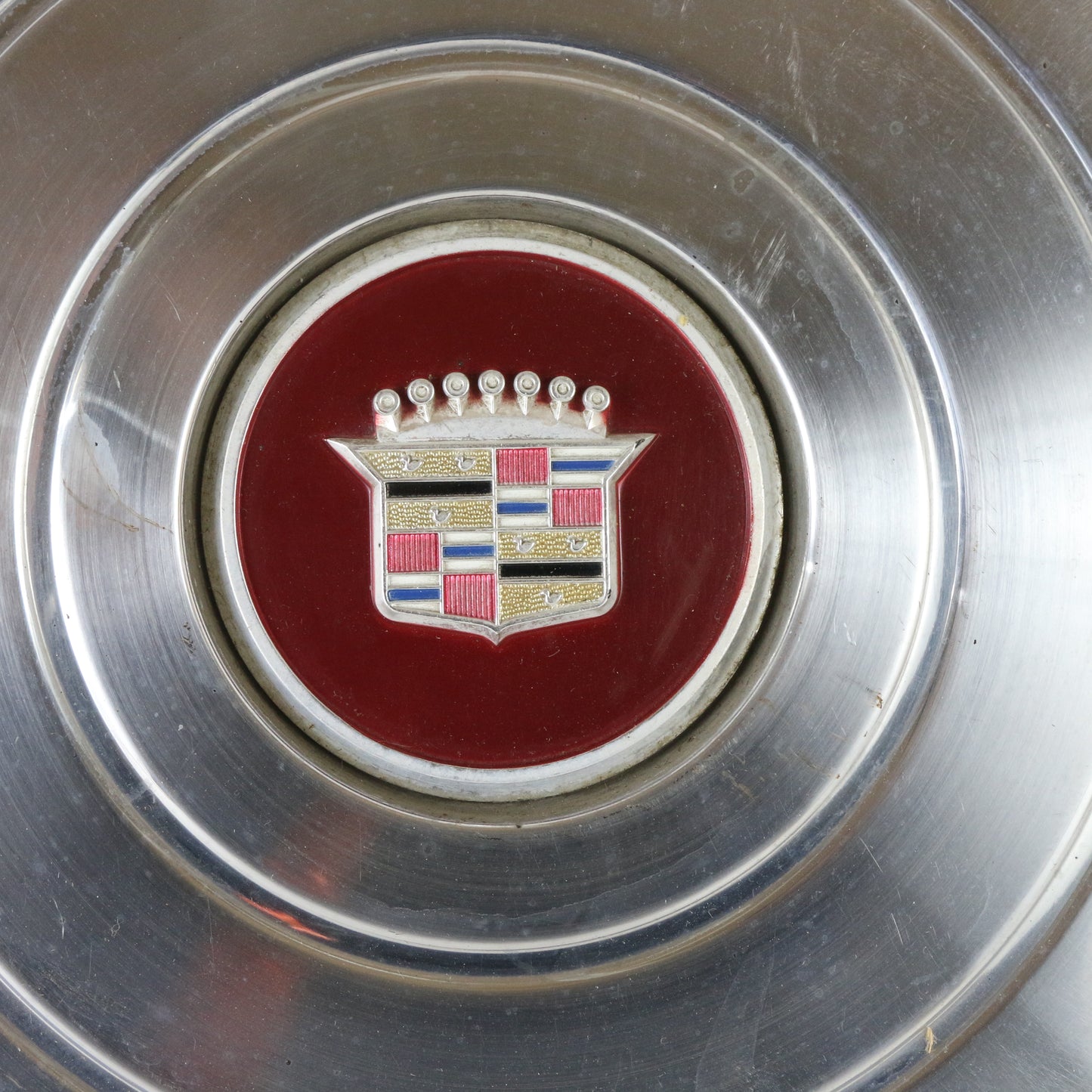 Vintage 1978 Cadillac Deville Fleetwood Metal Wheel Hubcap 16.5"