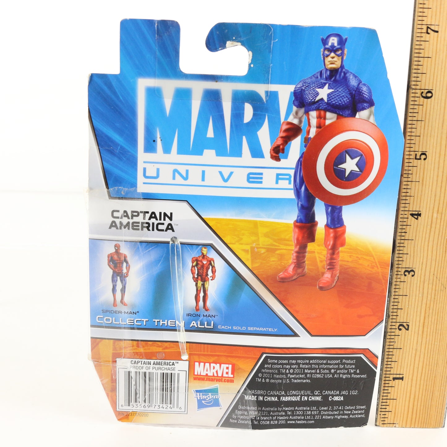 Marvel Universe Captain America Hasbro 3.75" Action Figure 2011 98931