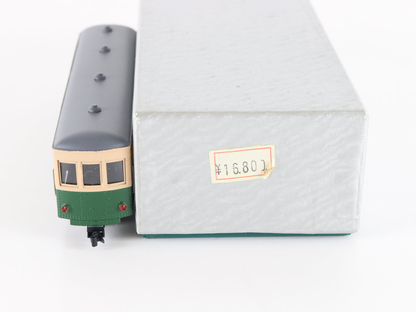 Coral Ueda Kotsu N Green Painted Brass Trolly Passenger Car