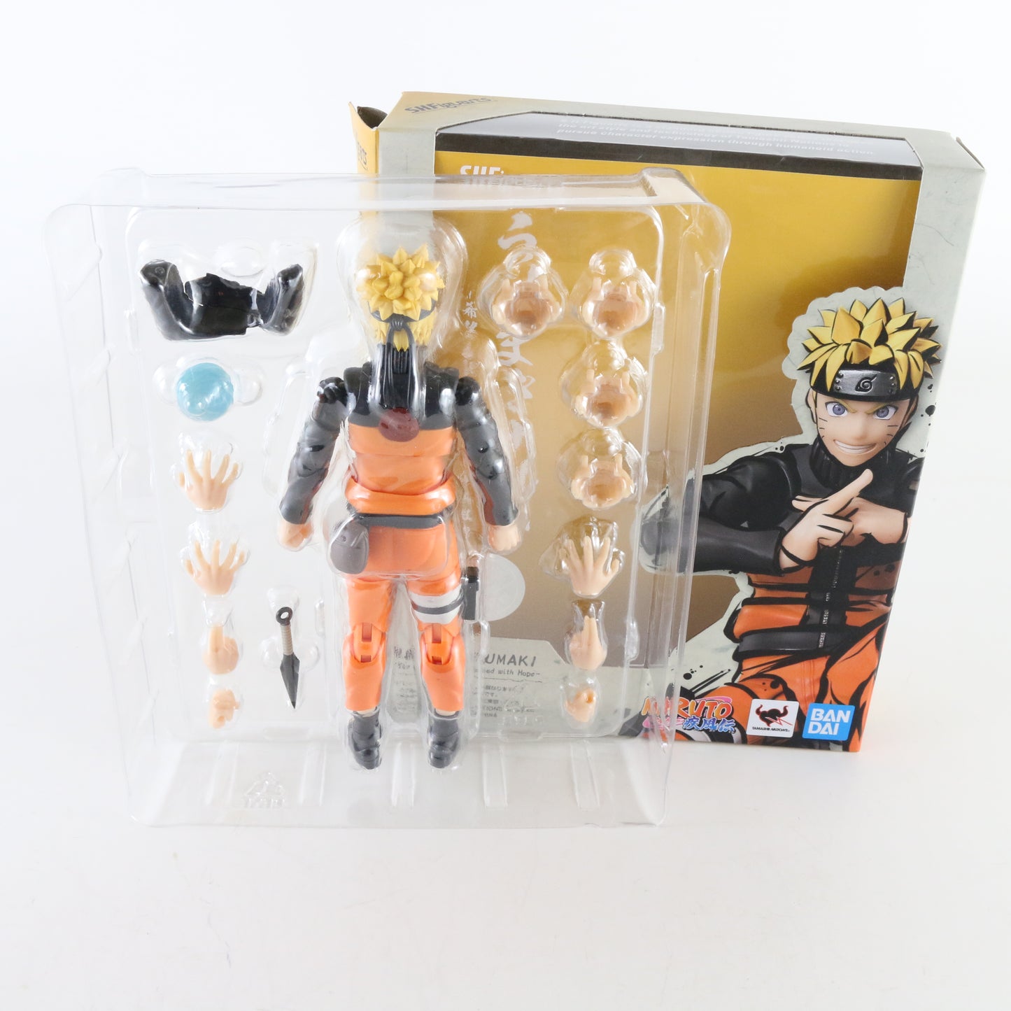 Naruto Uzumaki Jinchuriki SH Figuarts Bandai Tamashii Figure (2606097)