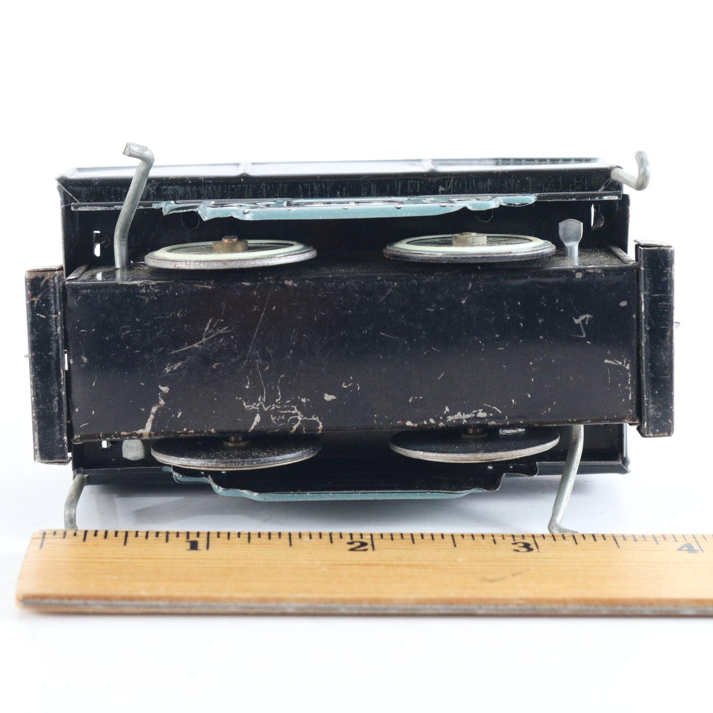 New York Central NYC 6237 Alps Tin Litho Steam Loco Tender Japan 4" small-scale Japanese tin train component