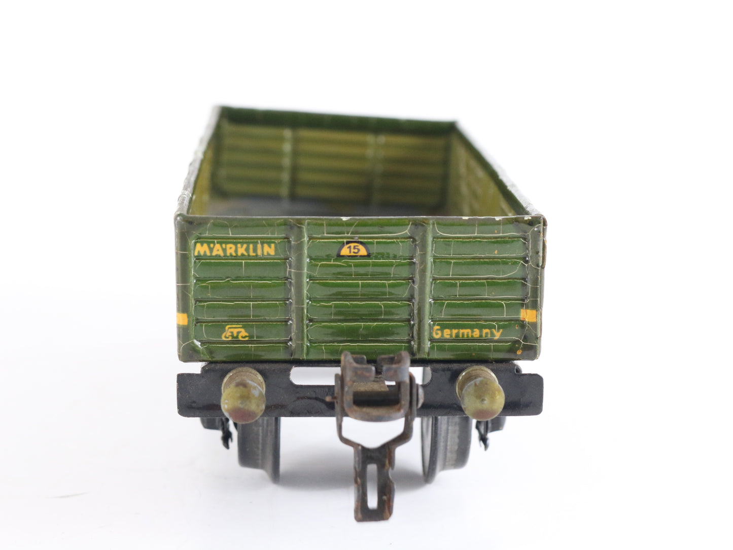 Deutsche Reichsbahn 1761/0 Open Wagon Gondola Marklin O Train German prewar freight gondola collectible