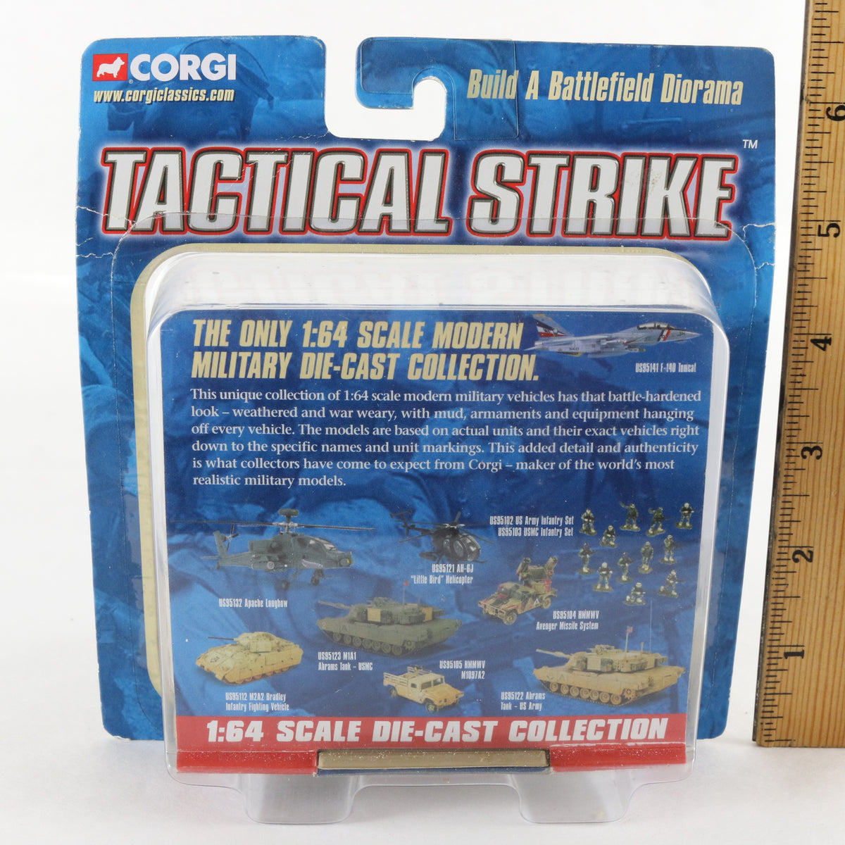 M1097A2 HMMWV Desert Storm USMC Truck Tactical Strike Corgi 1:64 US95105