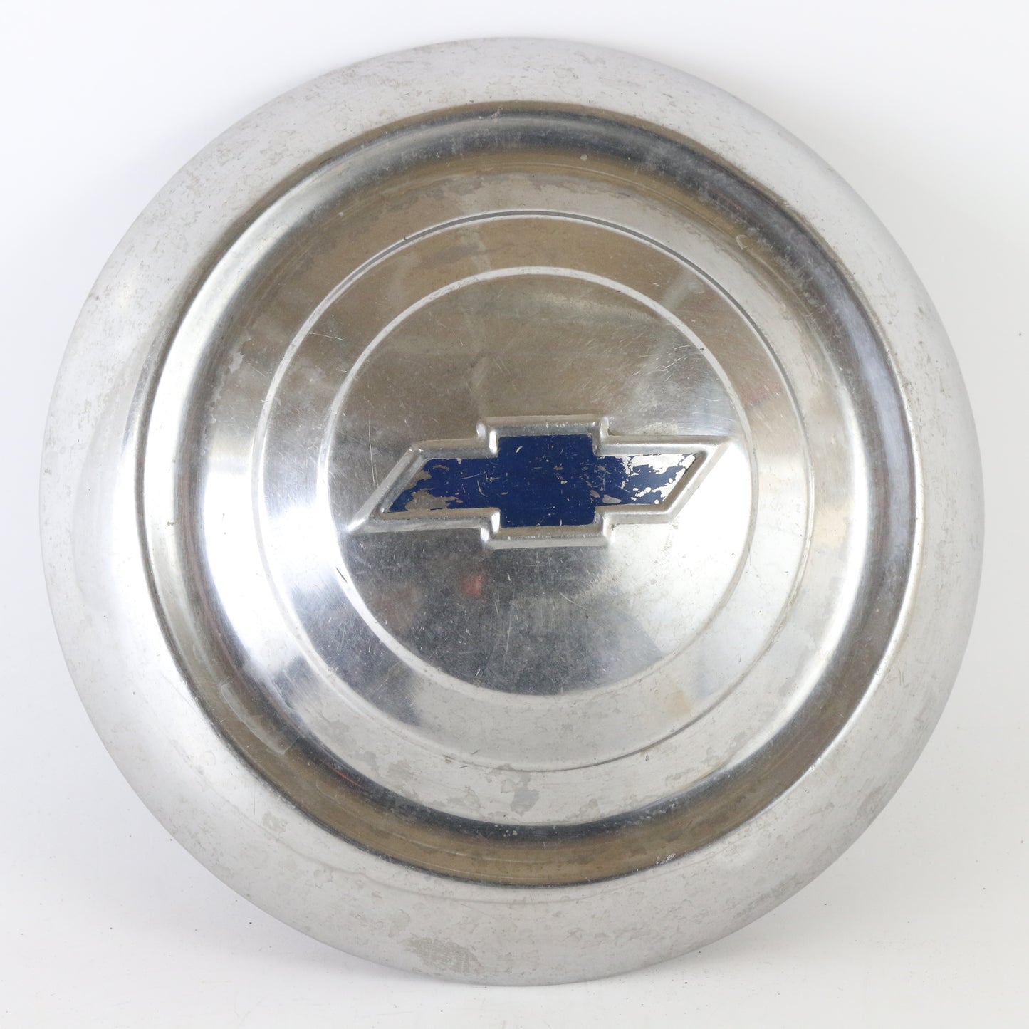 Lot Of 2 Vintage 1949-54 Chevrolet Dog Dish Metal Wheel Hubcap 9.5"