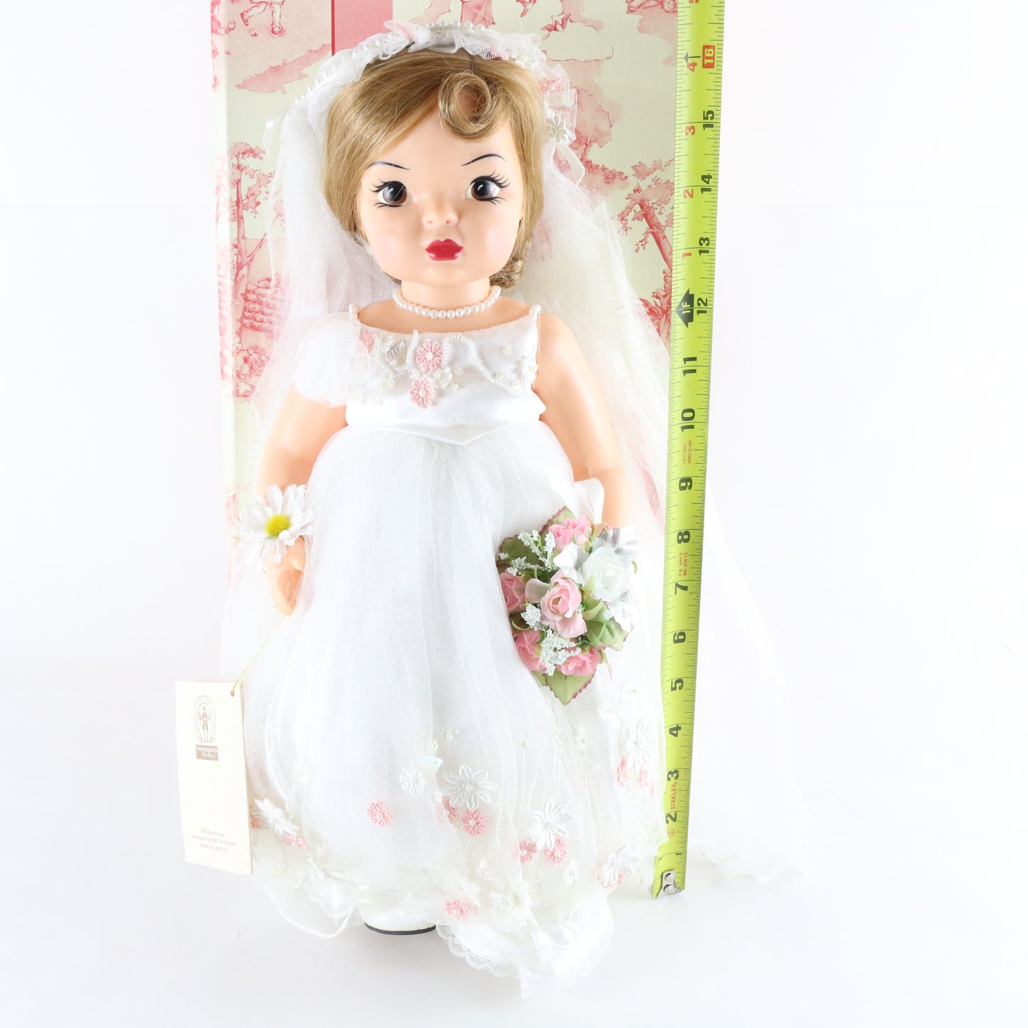 Terri Lee Millennium Bride Wedding Dress 16" Vinyl Doll 320001 W/ Extras