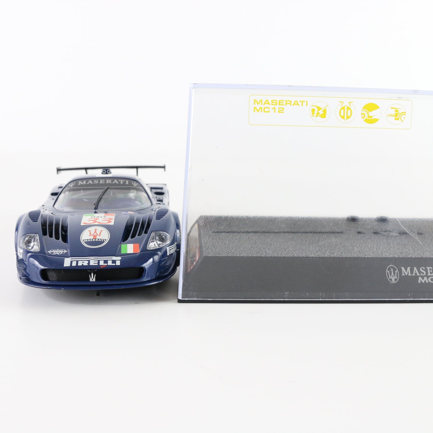 Maserati Mc12 #33 Blue & White Firelli Hornby Scalextric 1:32 Slot Car C2630a