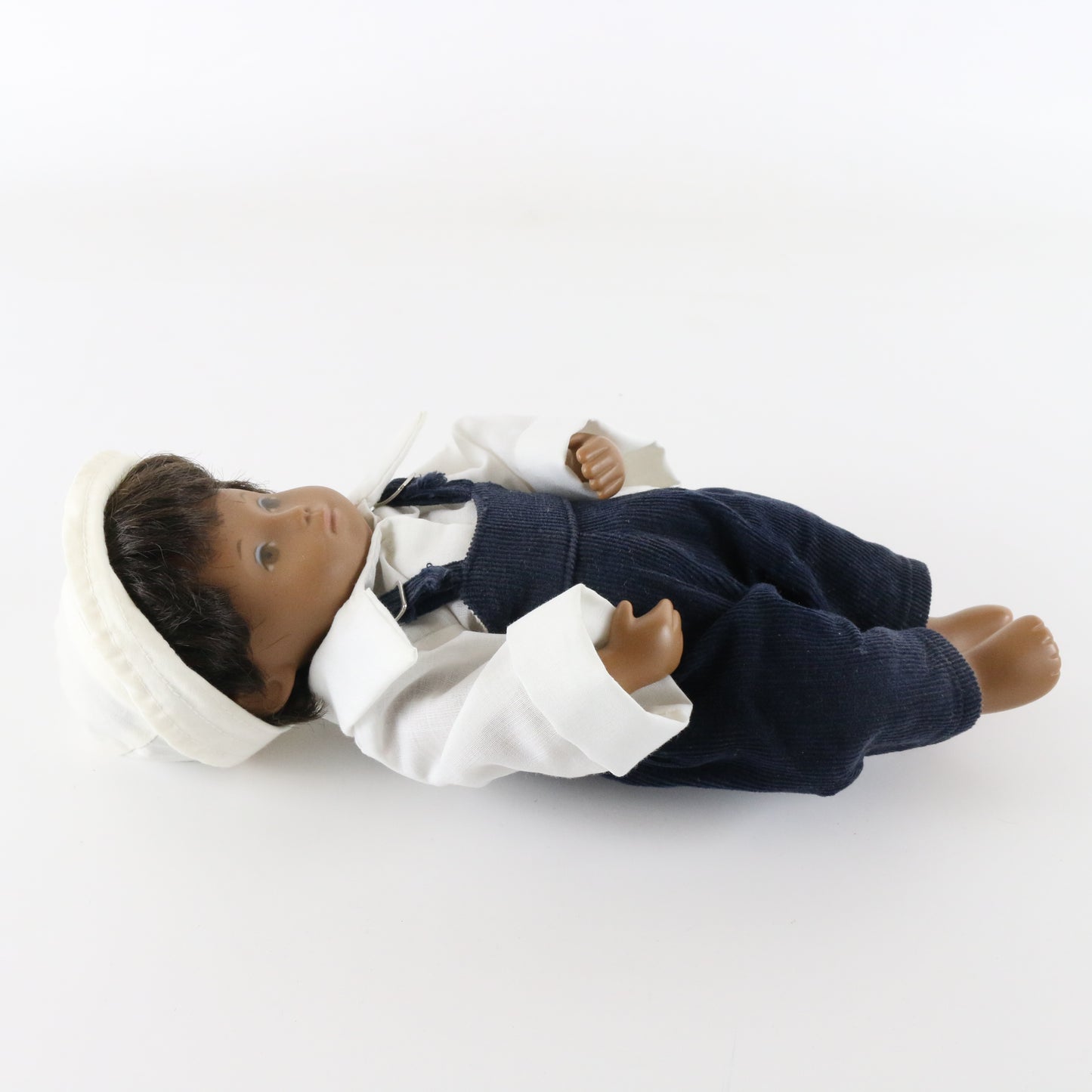 Vintage Sasha Baby Denim Overalls & Hat 11" Doll