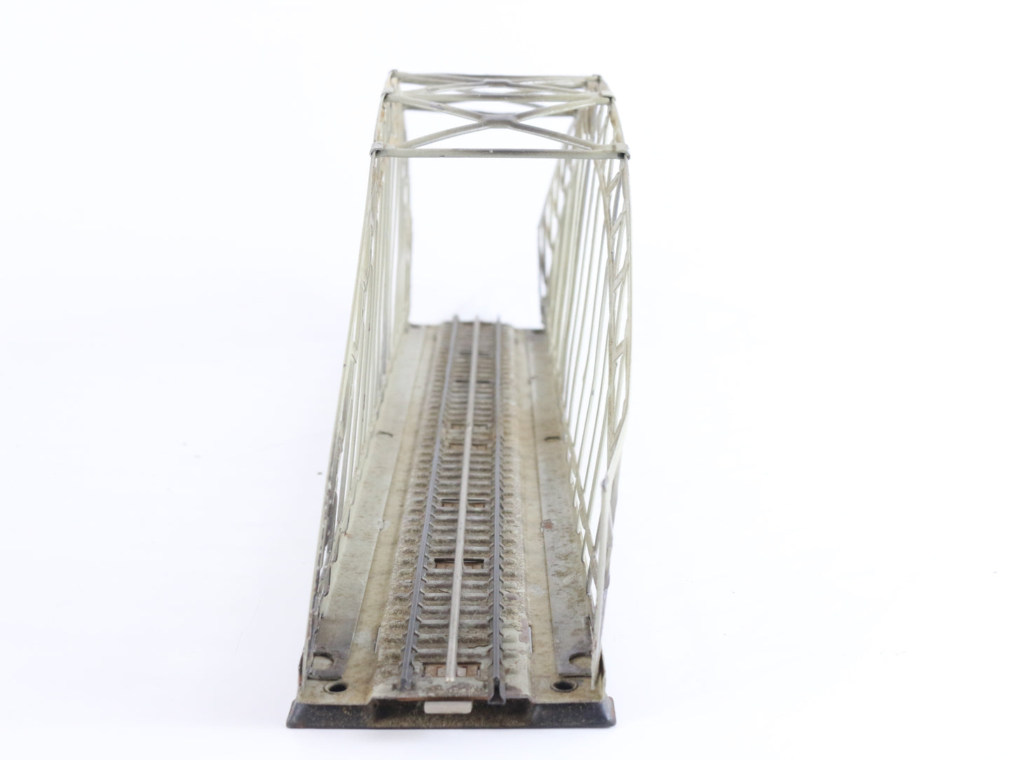 Arch Girder Bridge Straight Track 467/2 Tin Marklin HO Germany metal truss bridge accessory for HO layout