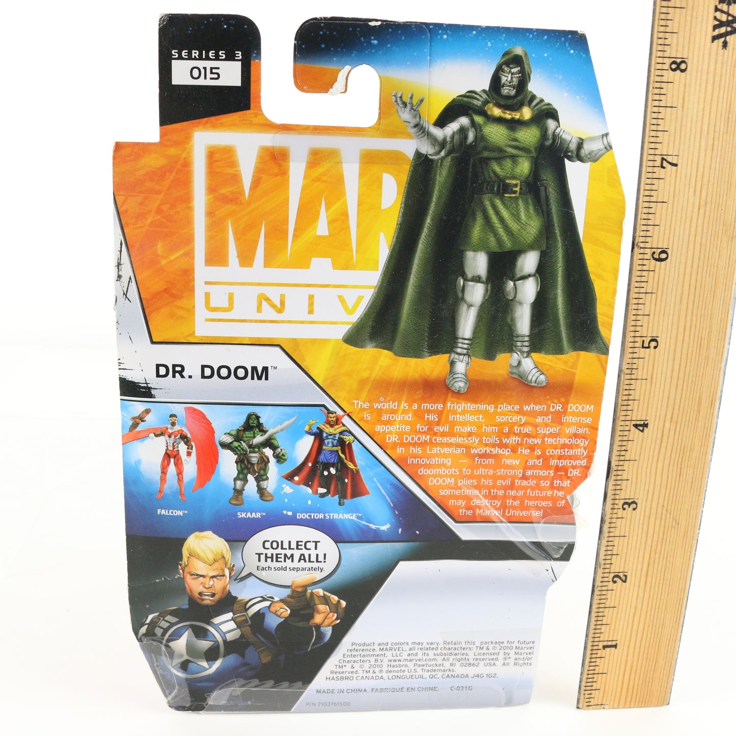Marvel Universe Series 3 015 Dr Doom Hasbro 3.75" Action Figure