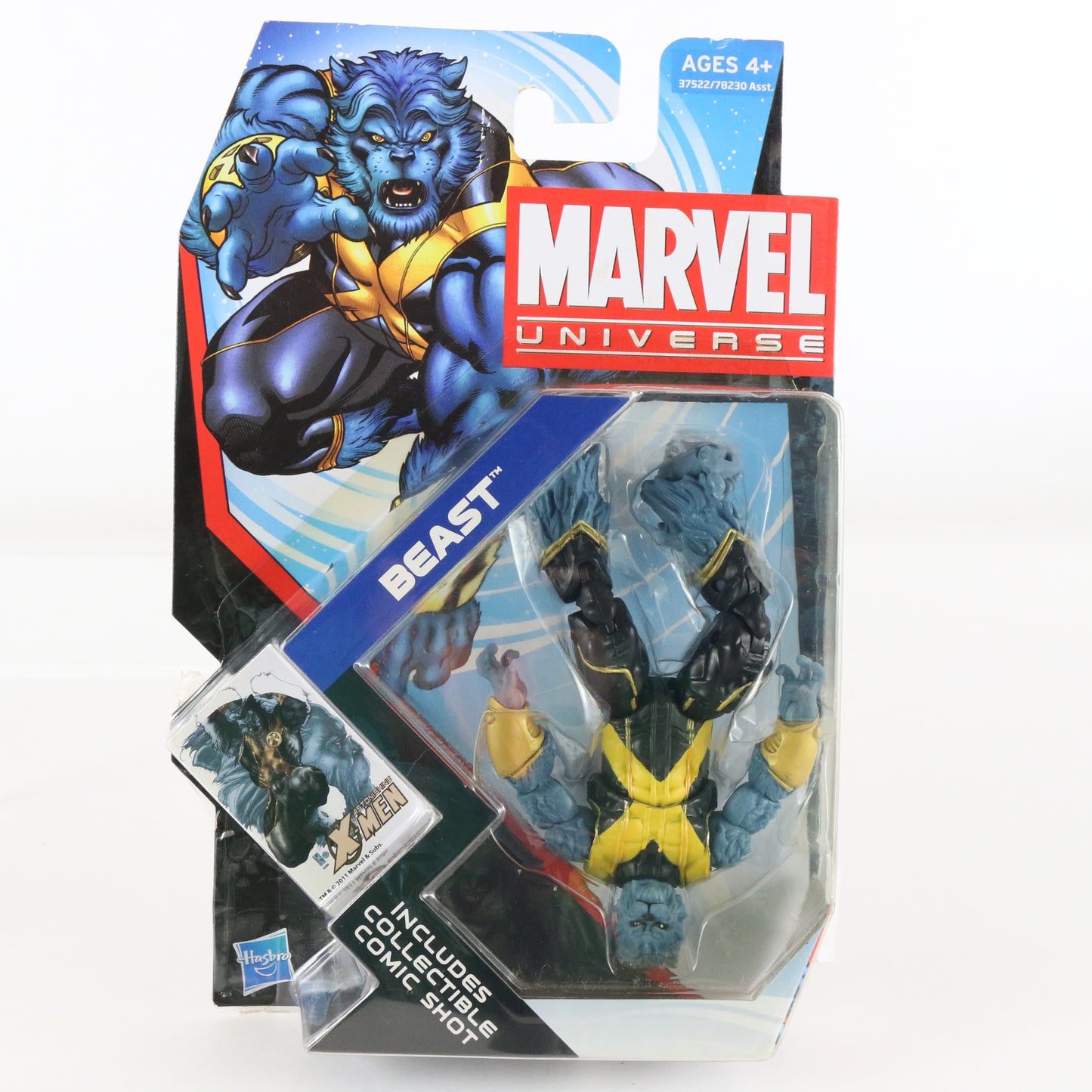 Marvel Universe Series 4 010 Beast 3.75" Action Figure Hasbro