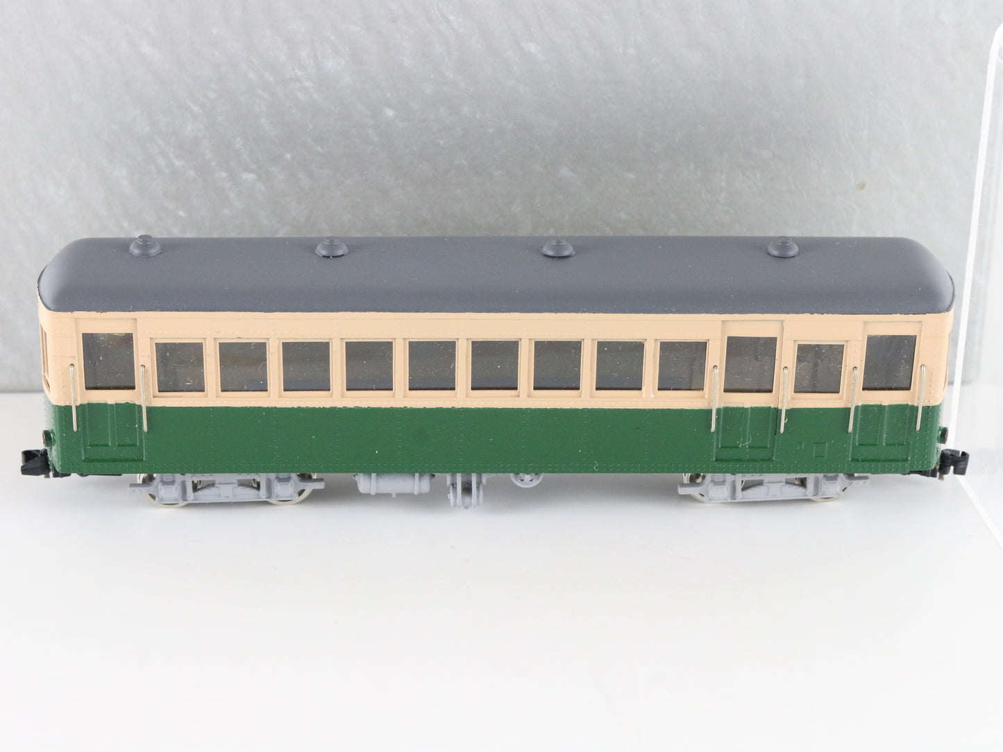 Coral Ueda Kotsu N Green Painted Brass Trolly Passenger Car