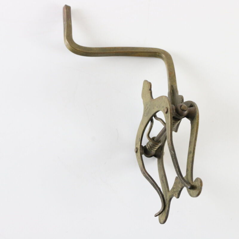 Antique Metal Band Sheet Music Holder Clip Buffet Crampon Paris