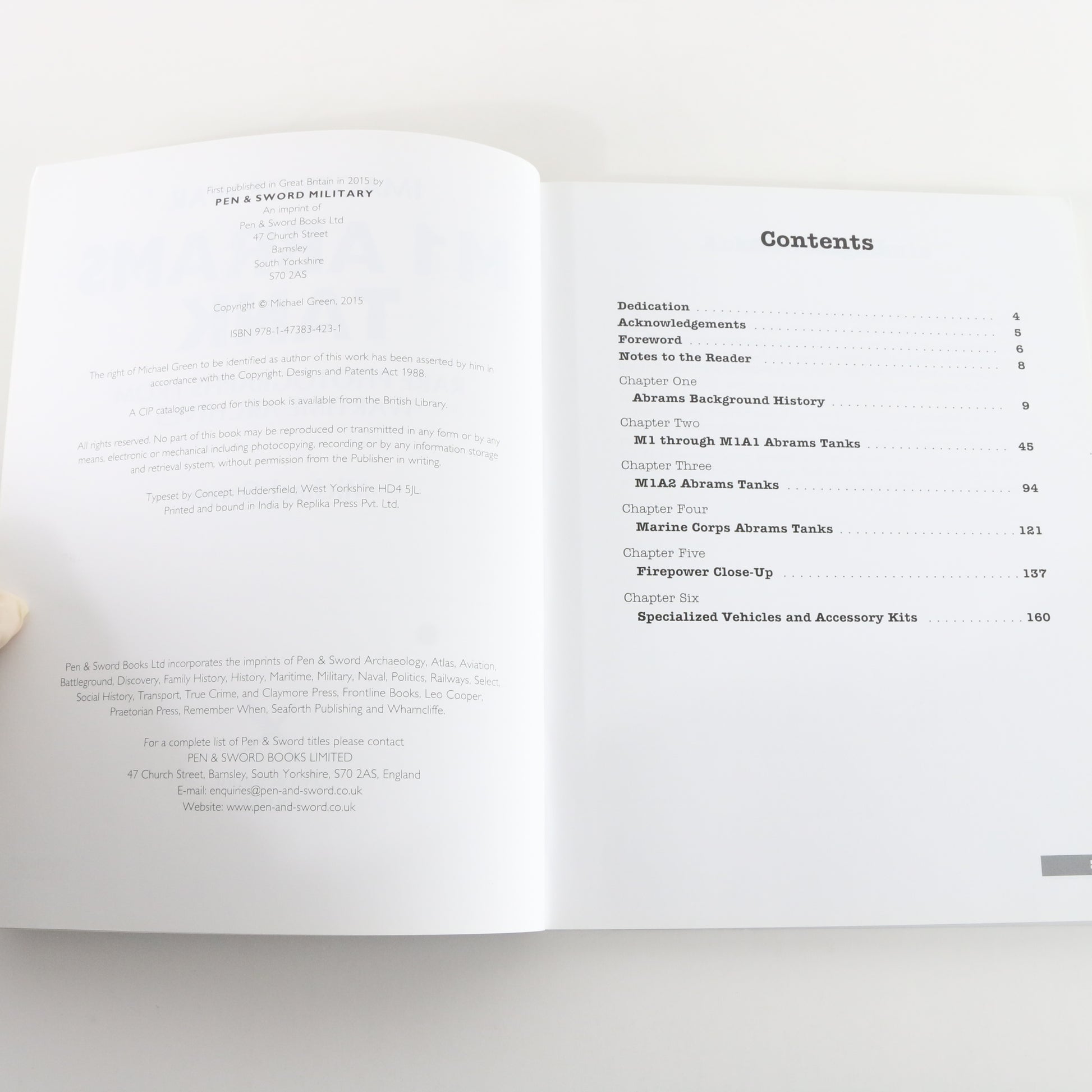 M1 Abrams Tank Historical Images of War Book by Michael Green