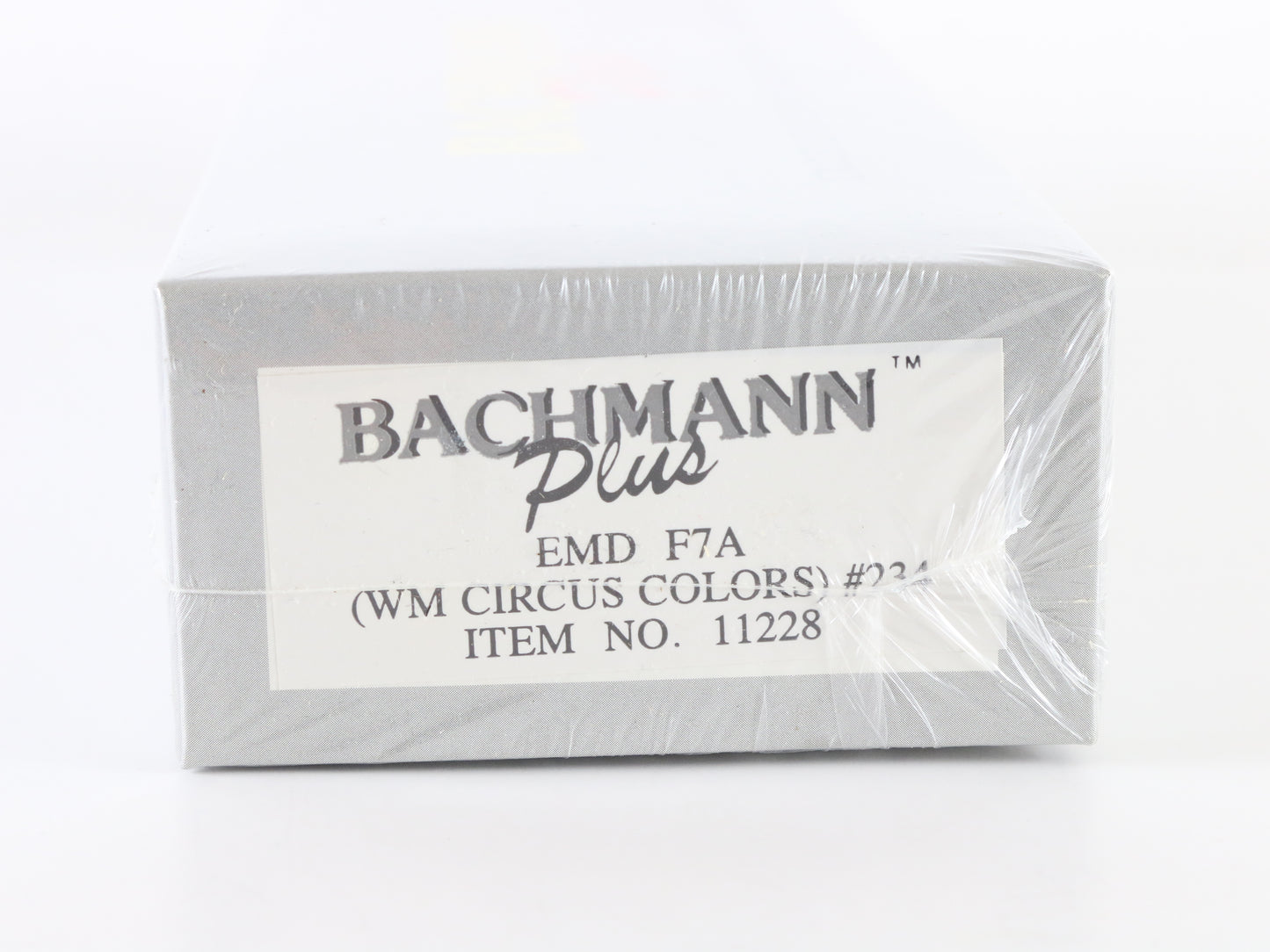 Bachmann Plus HO Western Maryland 234 EMD F7A Diesel Locomotive Sealed