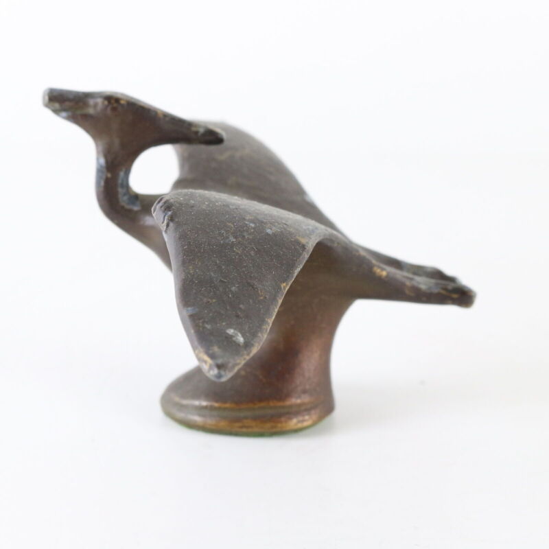 Vintage Brass/Brone SRG Sell Rite Gifts Cast Bronze Pterodactyl Dinosaur #47