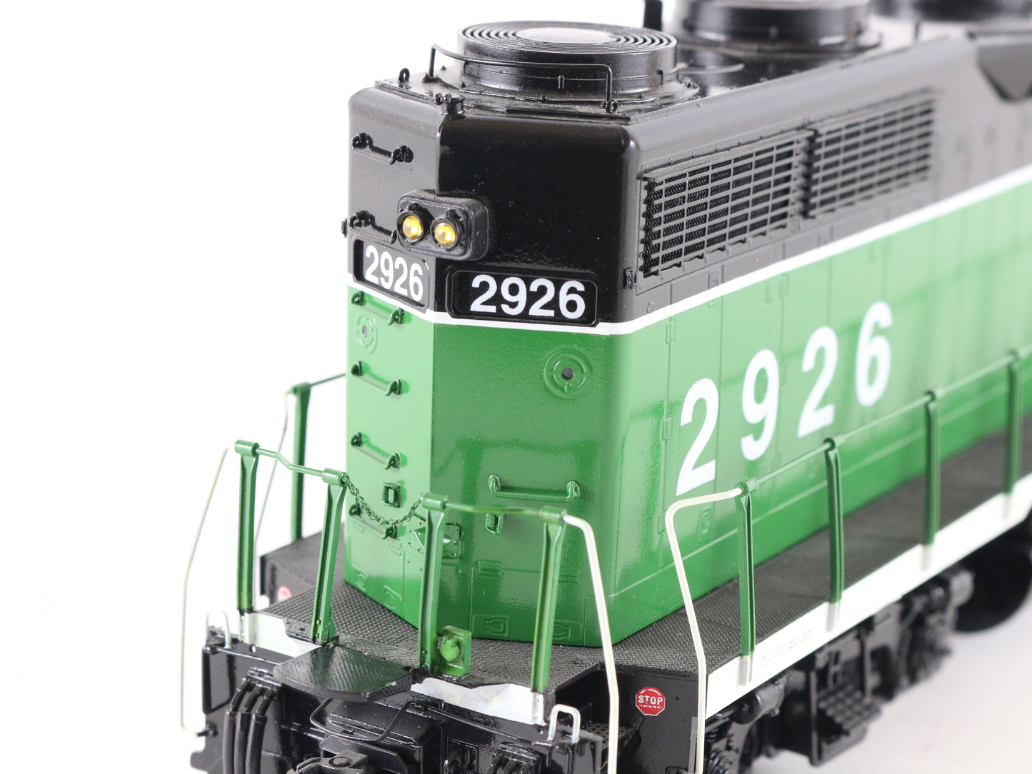 Overland O Burlington Northern 2926 GP-35 Custom Ptd Brass Diesel Loco OMI-0482