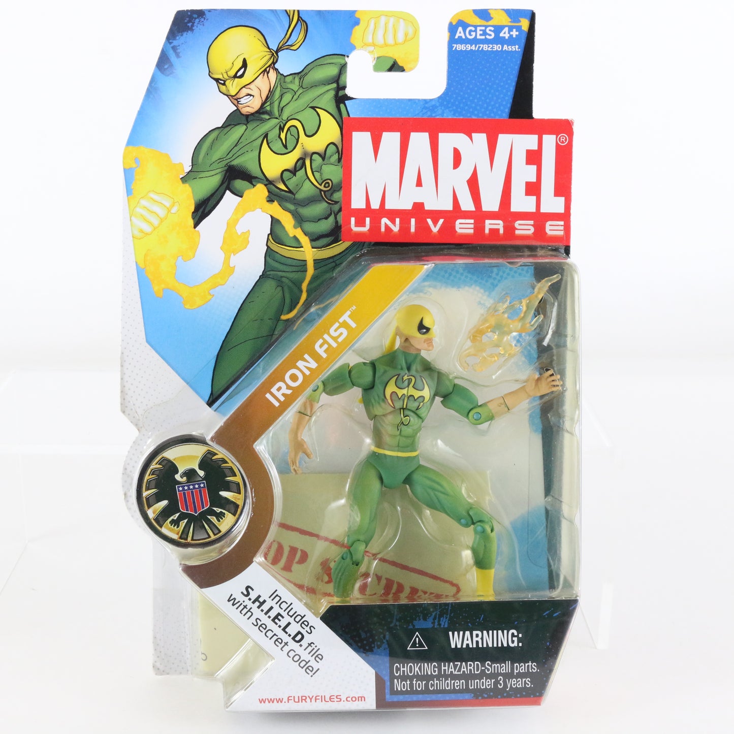 Marvel Universe 017 Iron Fist 3.75" Action Figure Hasbro