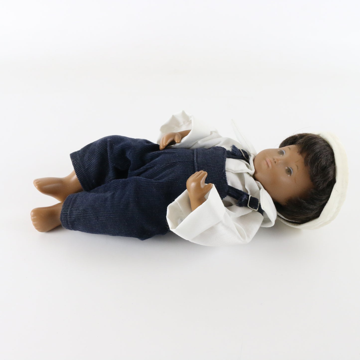 Vintage Sasha Baby Denim Overalls & Hat 11" Doll