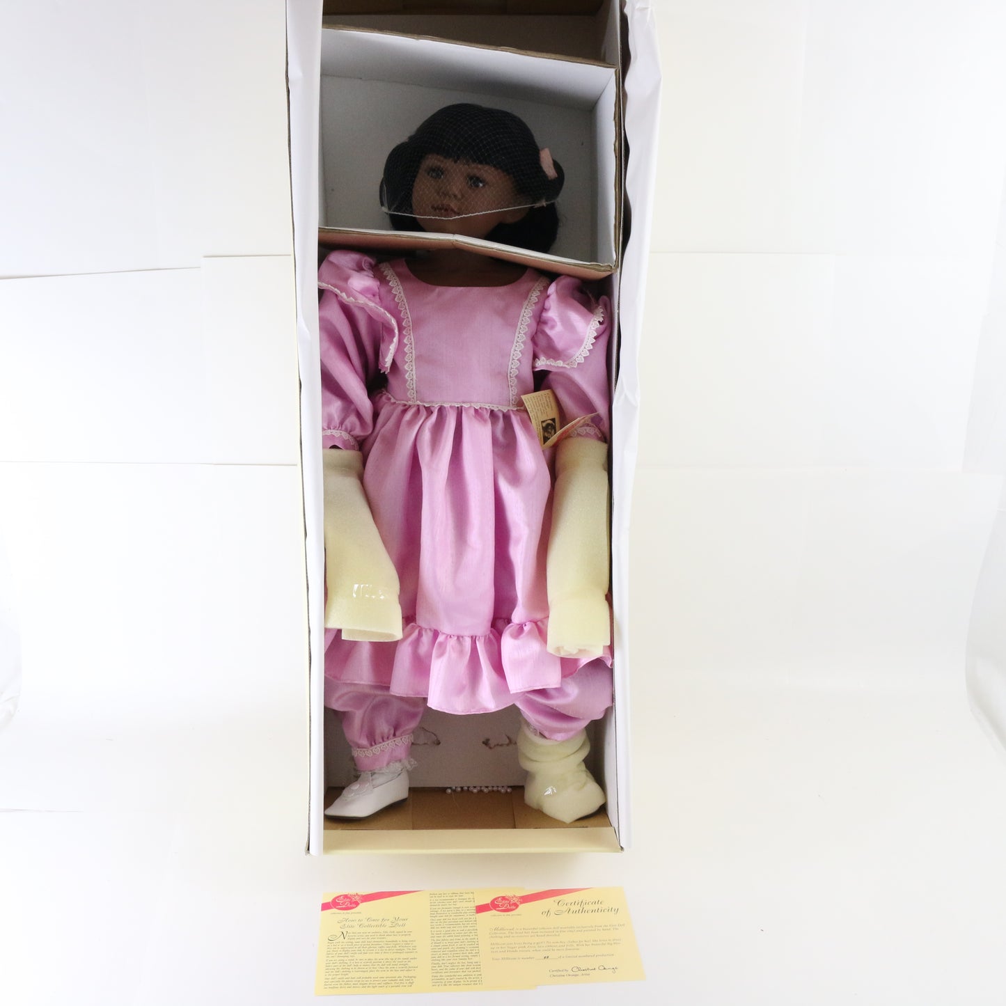 Millicent Christine Orange Elite Large 29" Vinyl Doll Limited Edition #88