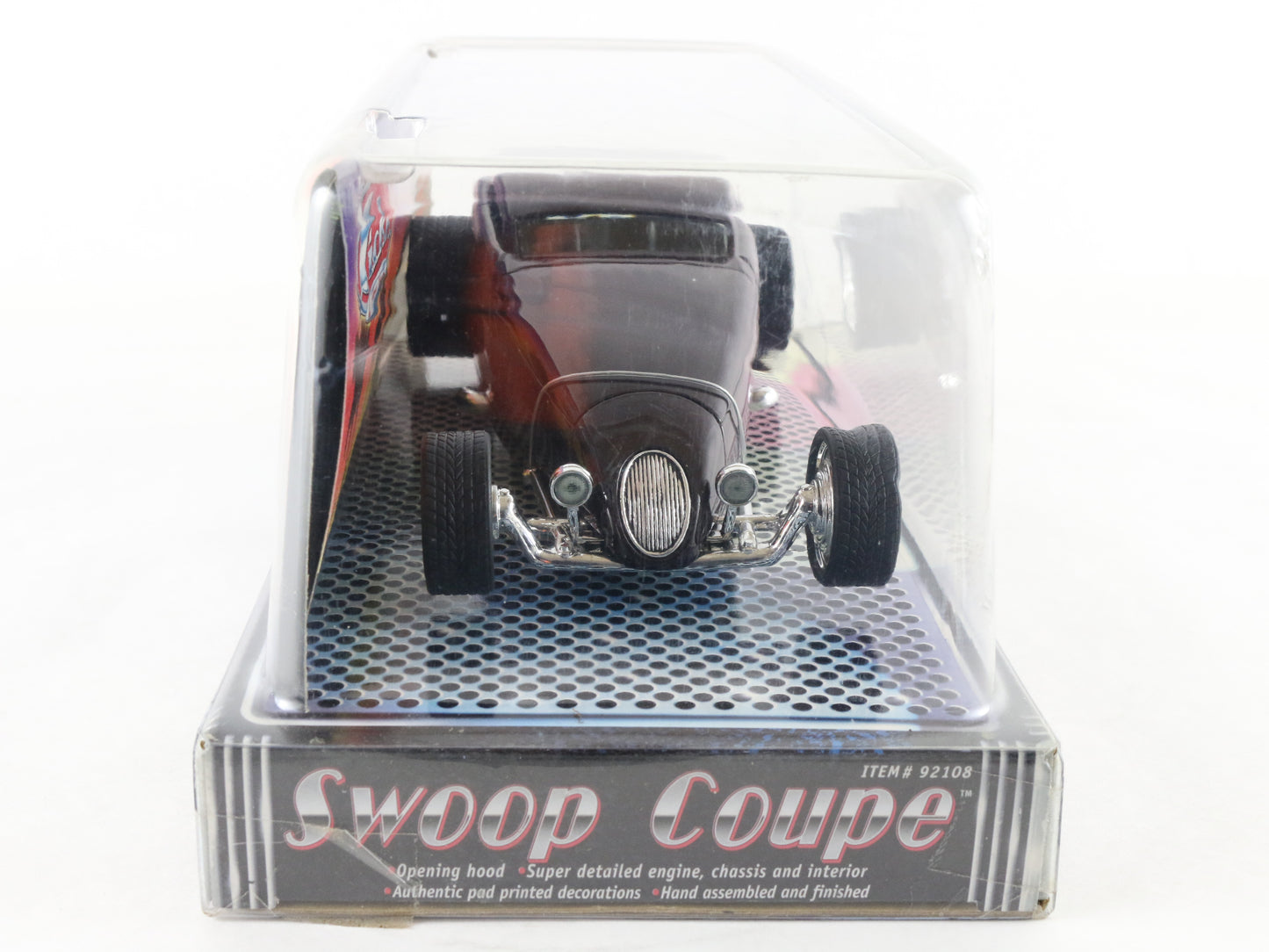 Swoop Coupe Purple Kalifornia Kicks 1:24 Diecast Model Car 92108