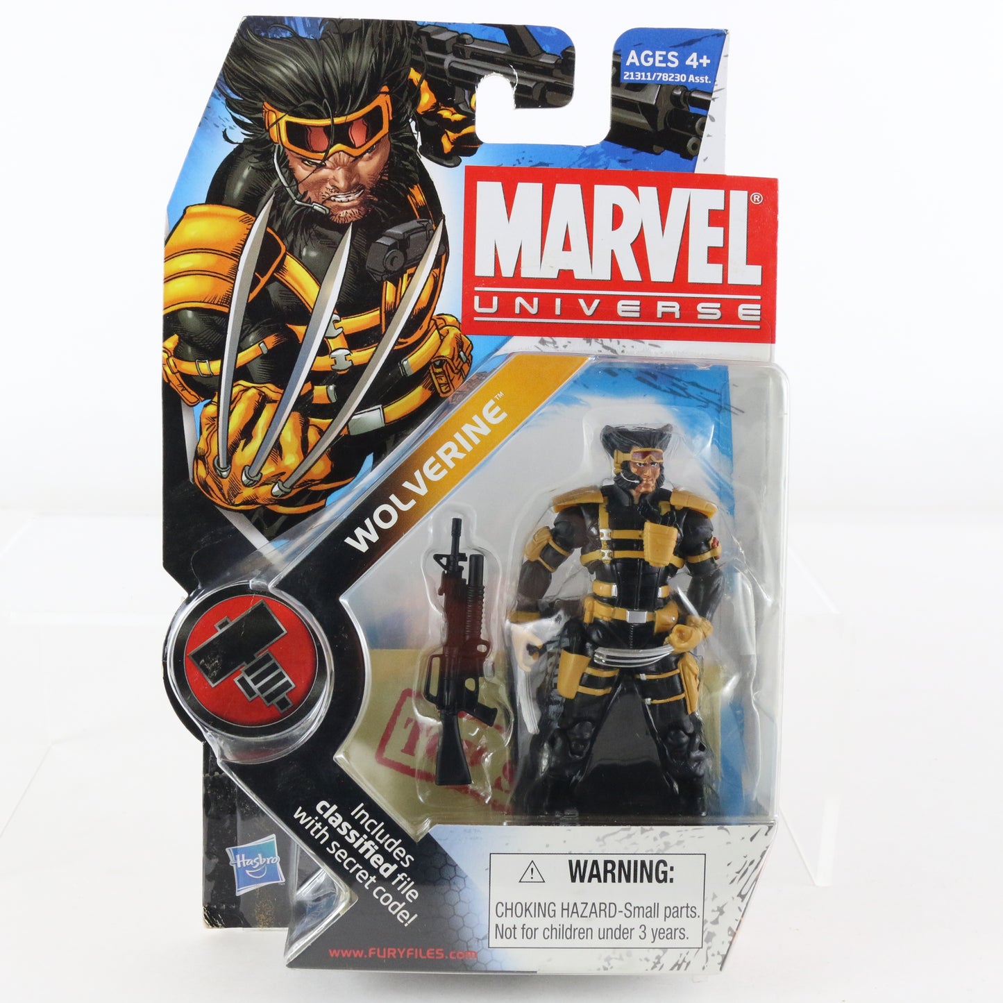 Marvel Universe Wolverine 3.75" Action Figure Hasbro Series 2 027