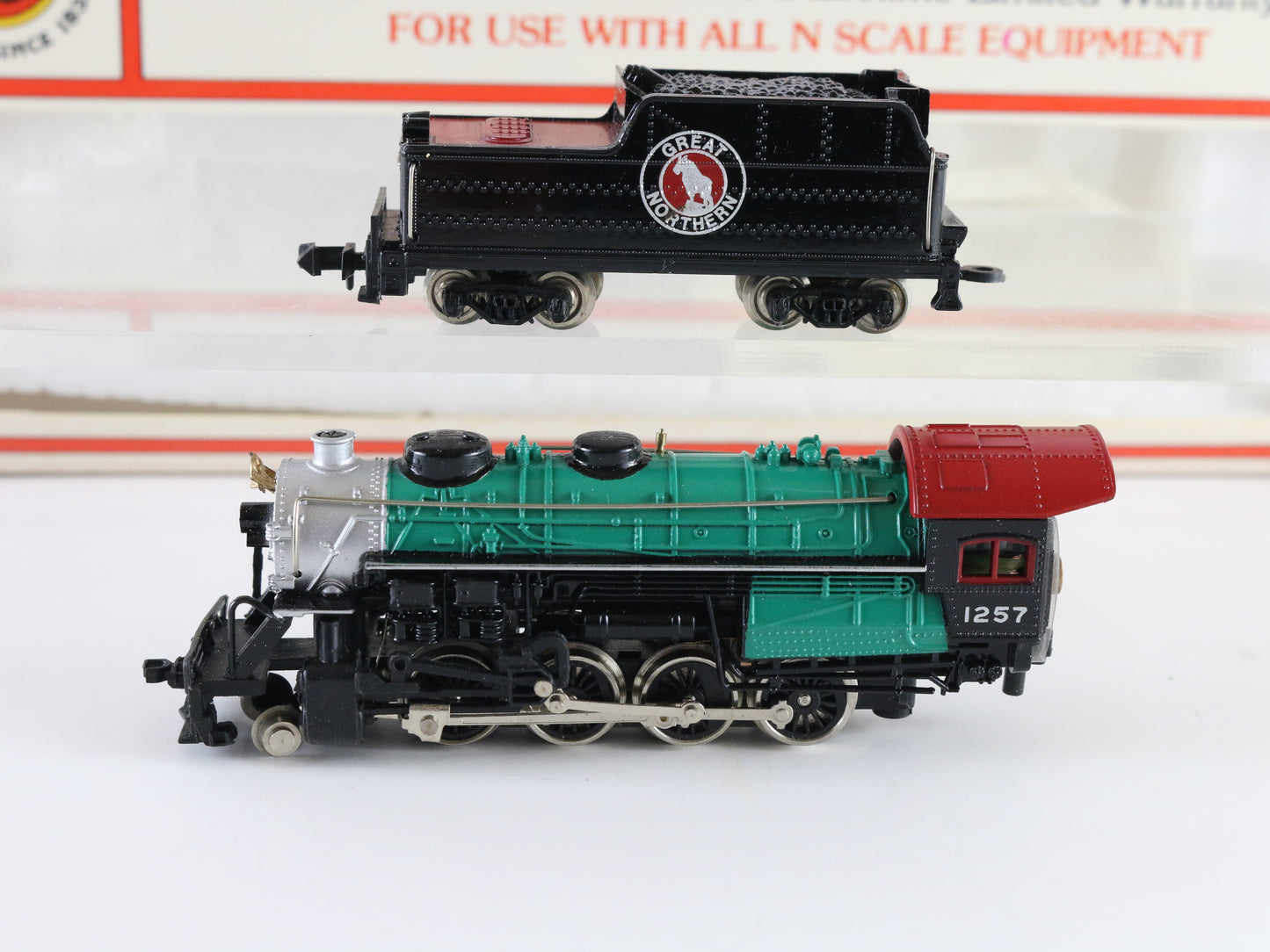 Bachmann N GN 1257 Consolidation 2-8-0 Steam Locomotive