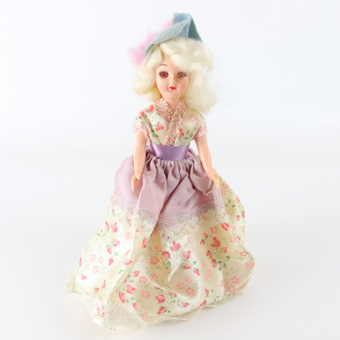 Vintage 1960s France Dolls Of The World Arco France 7.5" Girl Doll