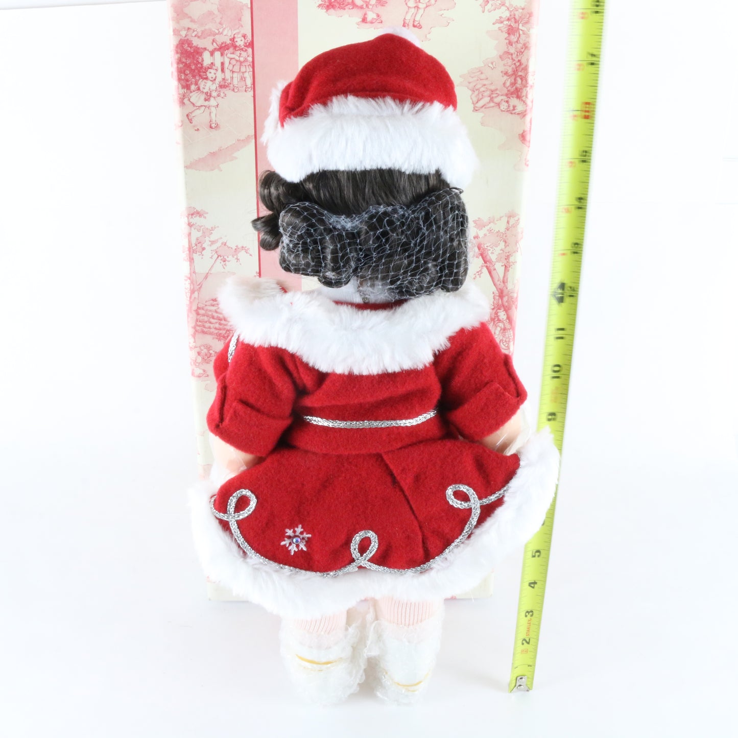 Terri Lee Holiday 200 Christmas Santa Hat 16" Vinyl Doll W/ Accessories 985/5000
