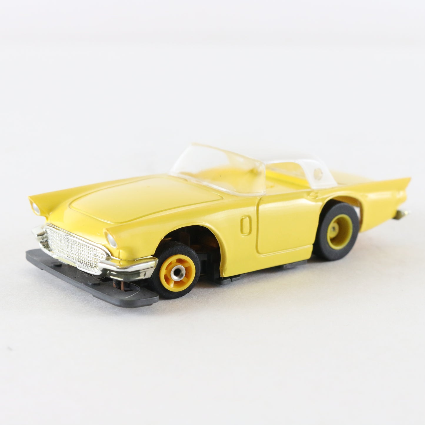 TYCO HO Slot Car 57 Thunderbird 1957 T-Bird Wide TCR Chassis MINT CAR
