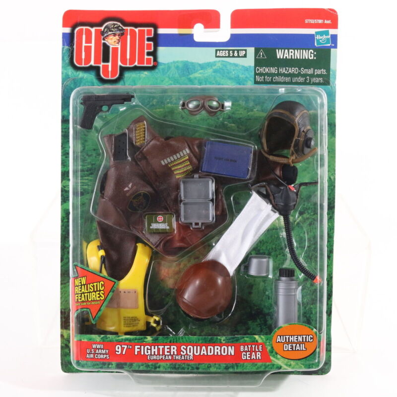 97th Fighter Squadron European USA Army Theater Gear Gi Joe WW2 Hasbro 57753