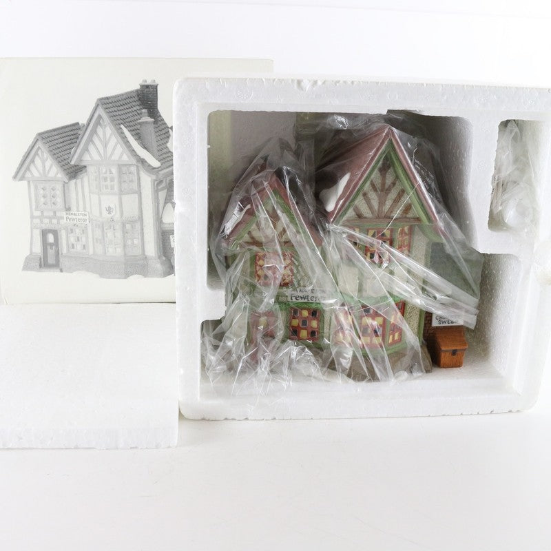 Dept 56 Dickens Village Hembleton Pewterer Christmas Building 5800-9