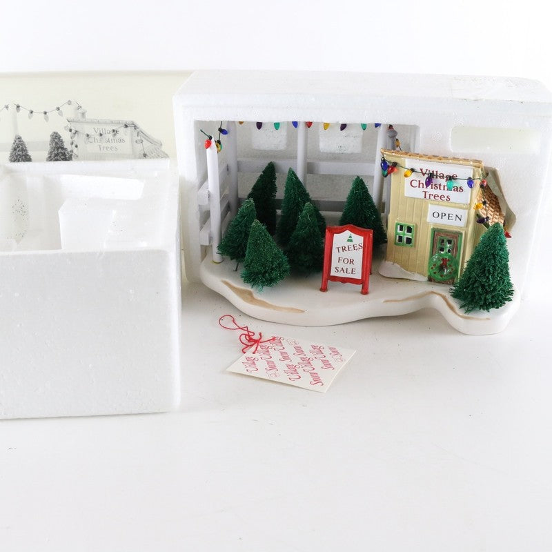 Dept 56 Snow Village Tree Lot Accessory Christmas Building 5138-1