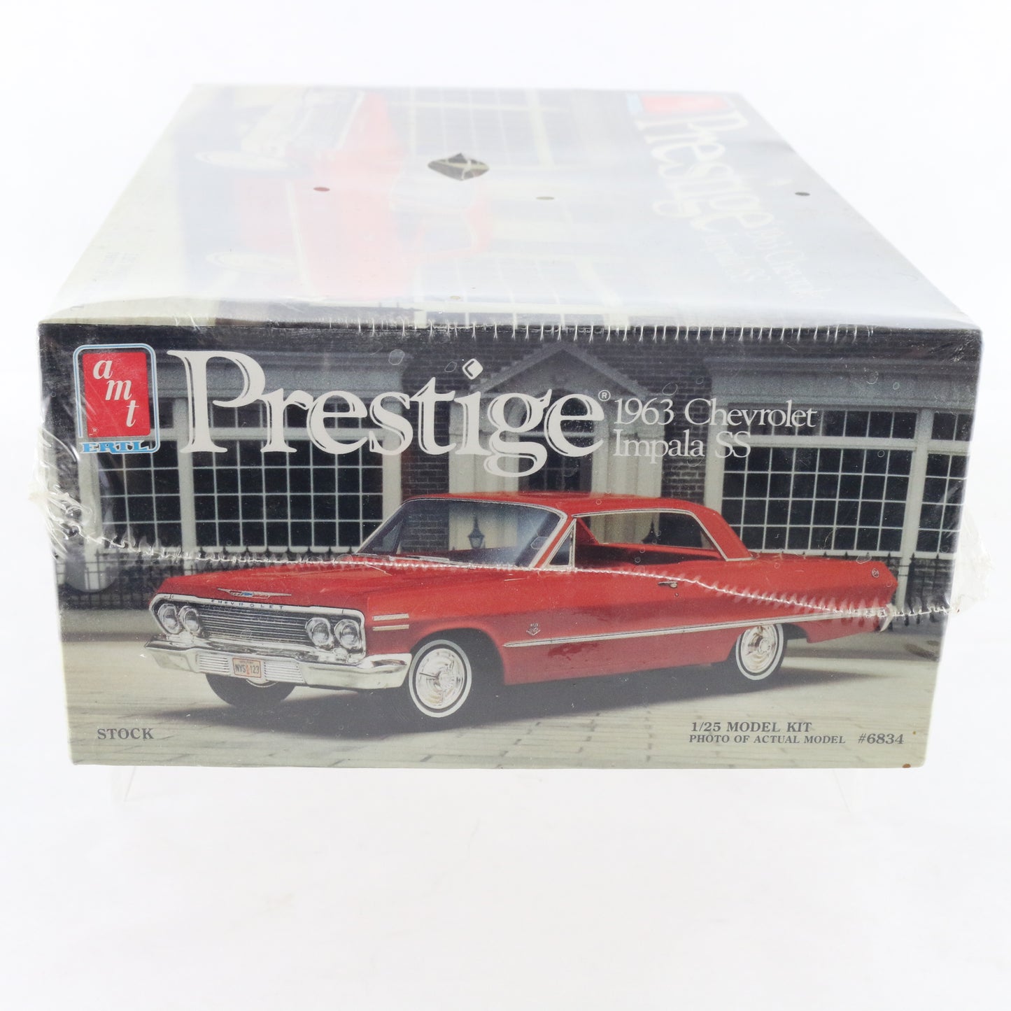 1963 Chevrolet Impala SS Stock Prestige AMT ERTL 1:25 Model Kit 6834