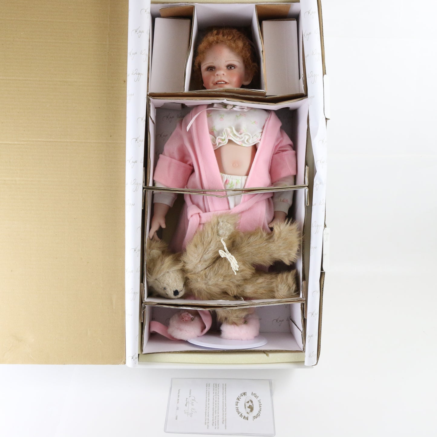 Tammy Kaye Wiggs Artist International Large 22.5" Porcelain Doll 236/2500