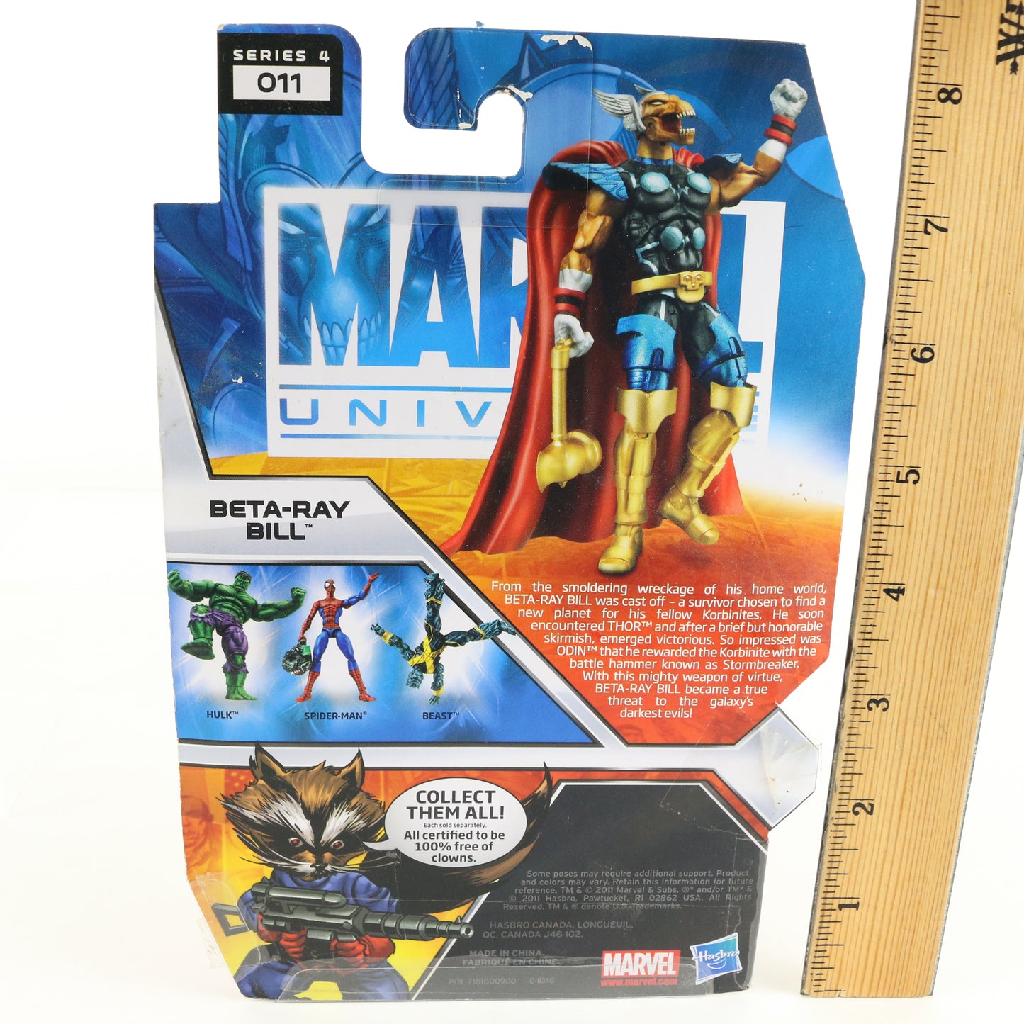 Marvel Universe Series 4 011 Beta-Ray Bill Hasbro 3.75" Action Figure