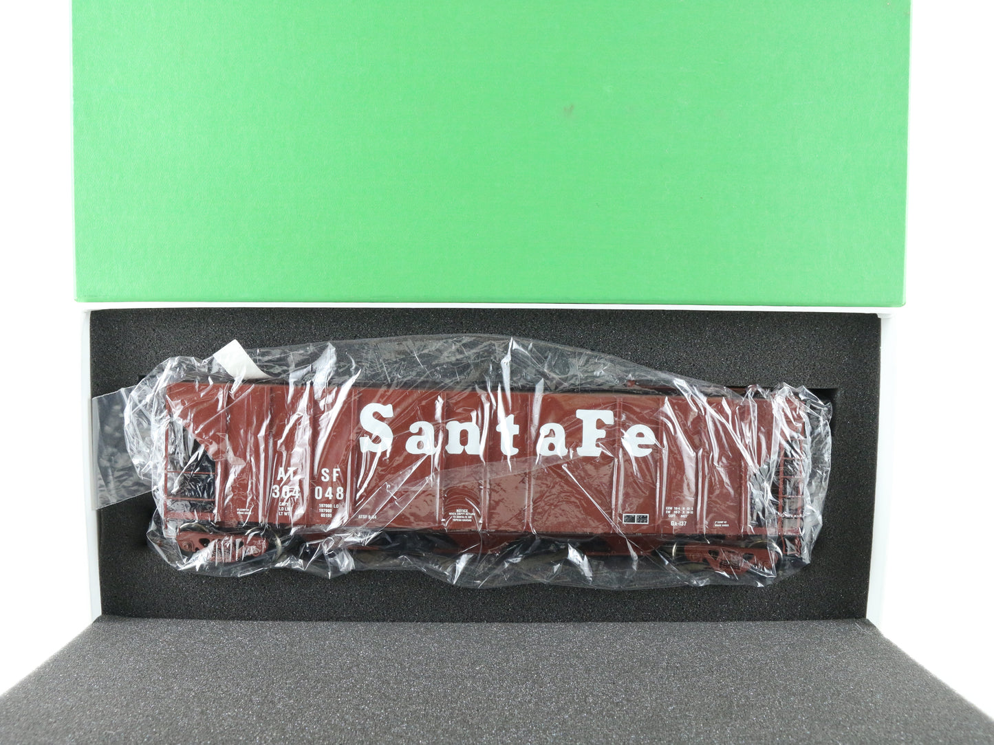 Overland Models O Santa Fe #304048 Pullman PS2-CD Covered Hopper Brass Train