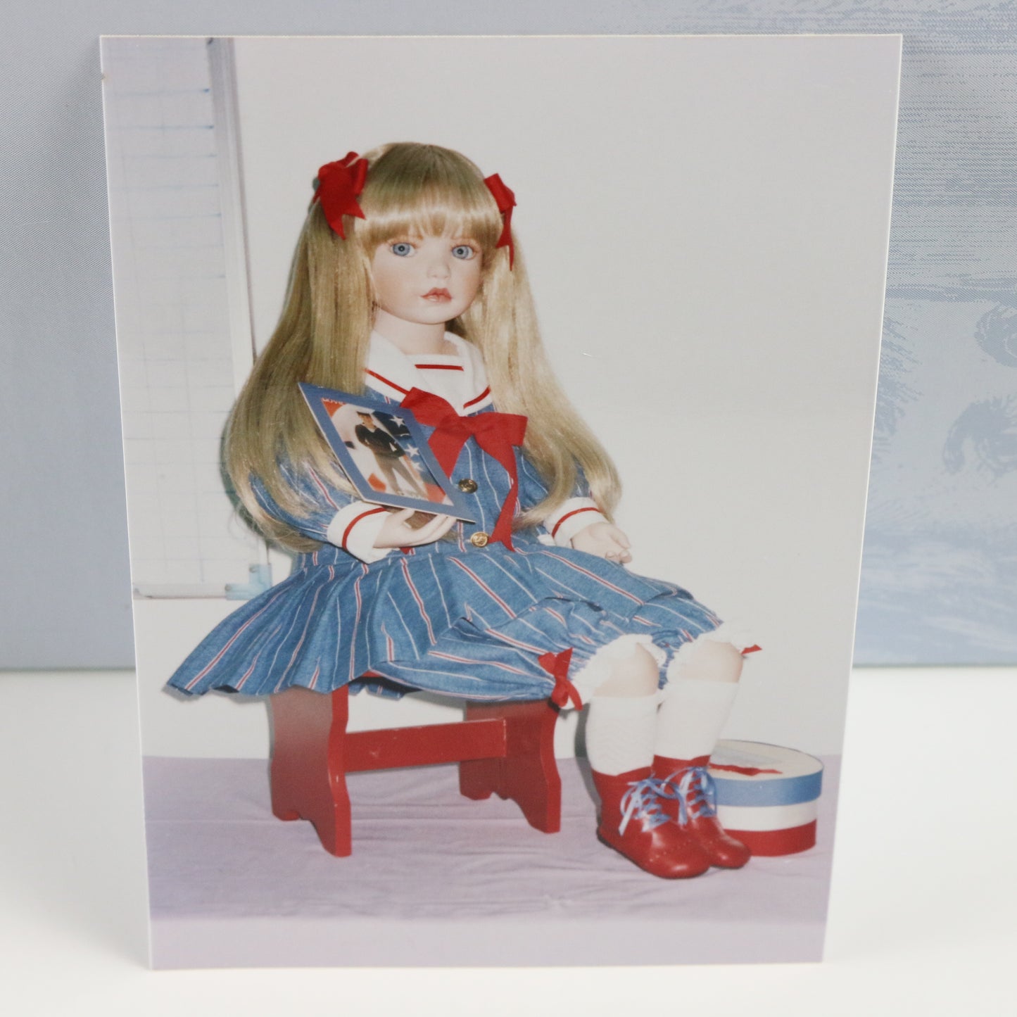 Keepsake Treasures Navy Daddy K Fitzpatrick Masterpiece 23.5" Porcelain 76/300